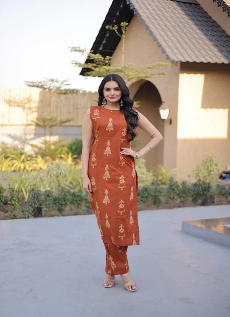 Ka 1251 Cotton Printed Kurti With Bottom Wholesale In India